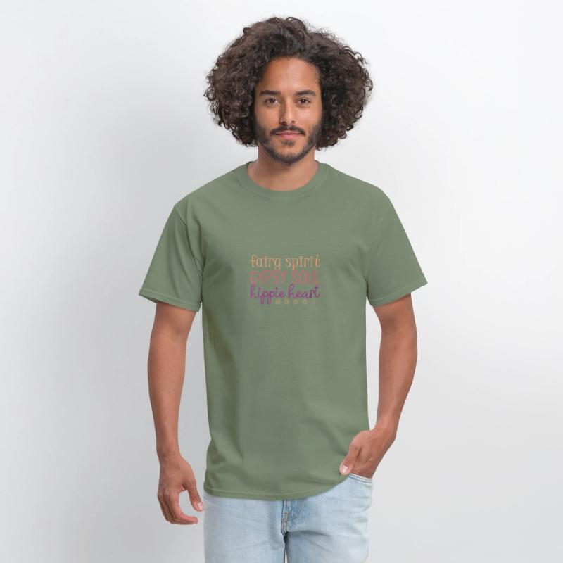 Fairy Spirit Gypsy Soul Hippie Heart Gift Tee