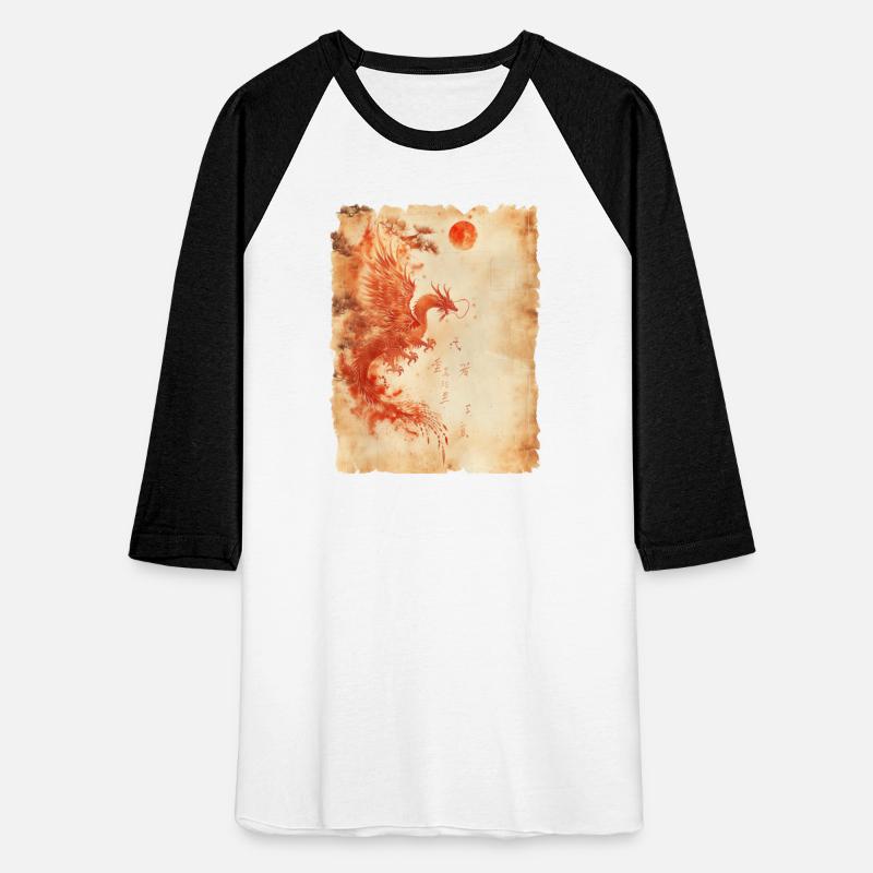 Fantasy Papyrus Scroll Japanese Art Silhouette