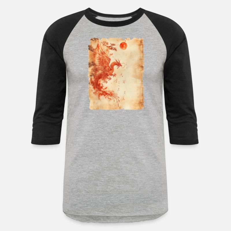 Fantasy Papyrus Scroll Japanese Art Silhouette