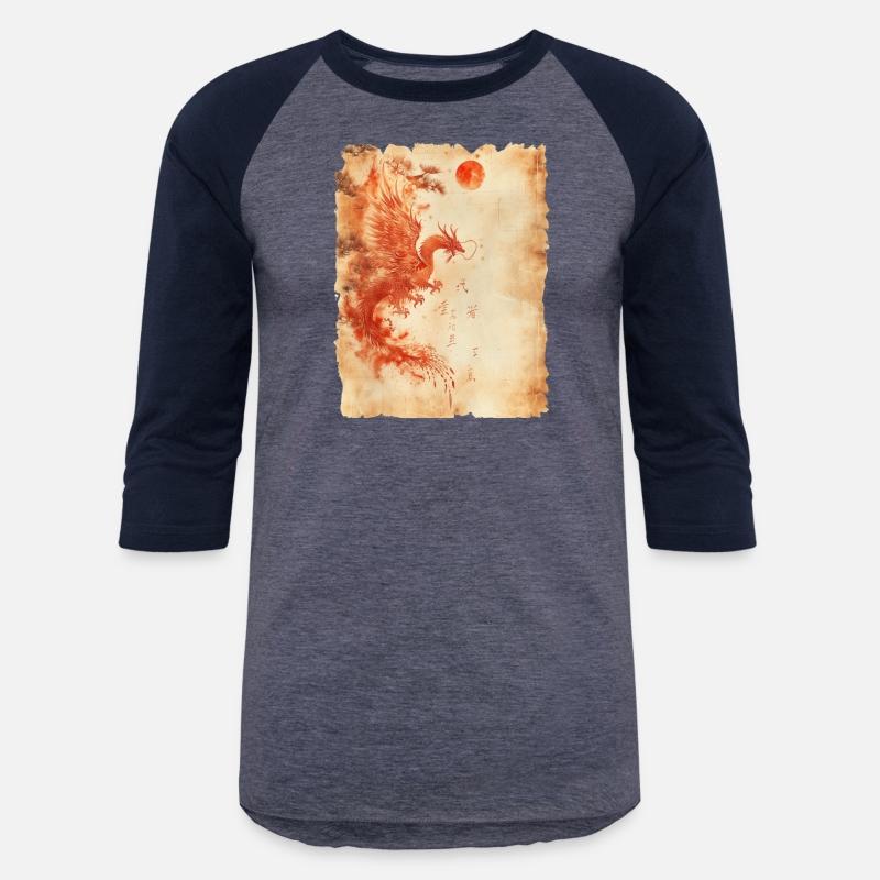 Fantasy Papyrus Scroll Japanese Art Silhouette