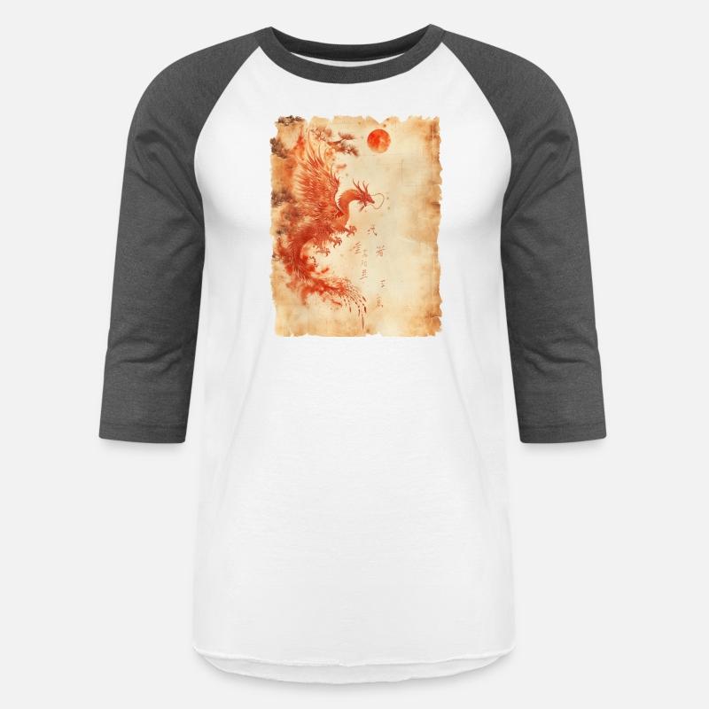 Fantasy Papyrus Scroll Japanese Art Silhouette