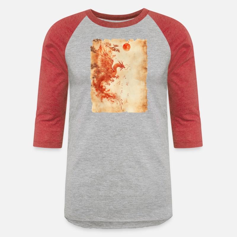 Fantasy Papyrus Scroll Japanese Art Silhouette