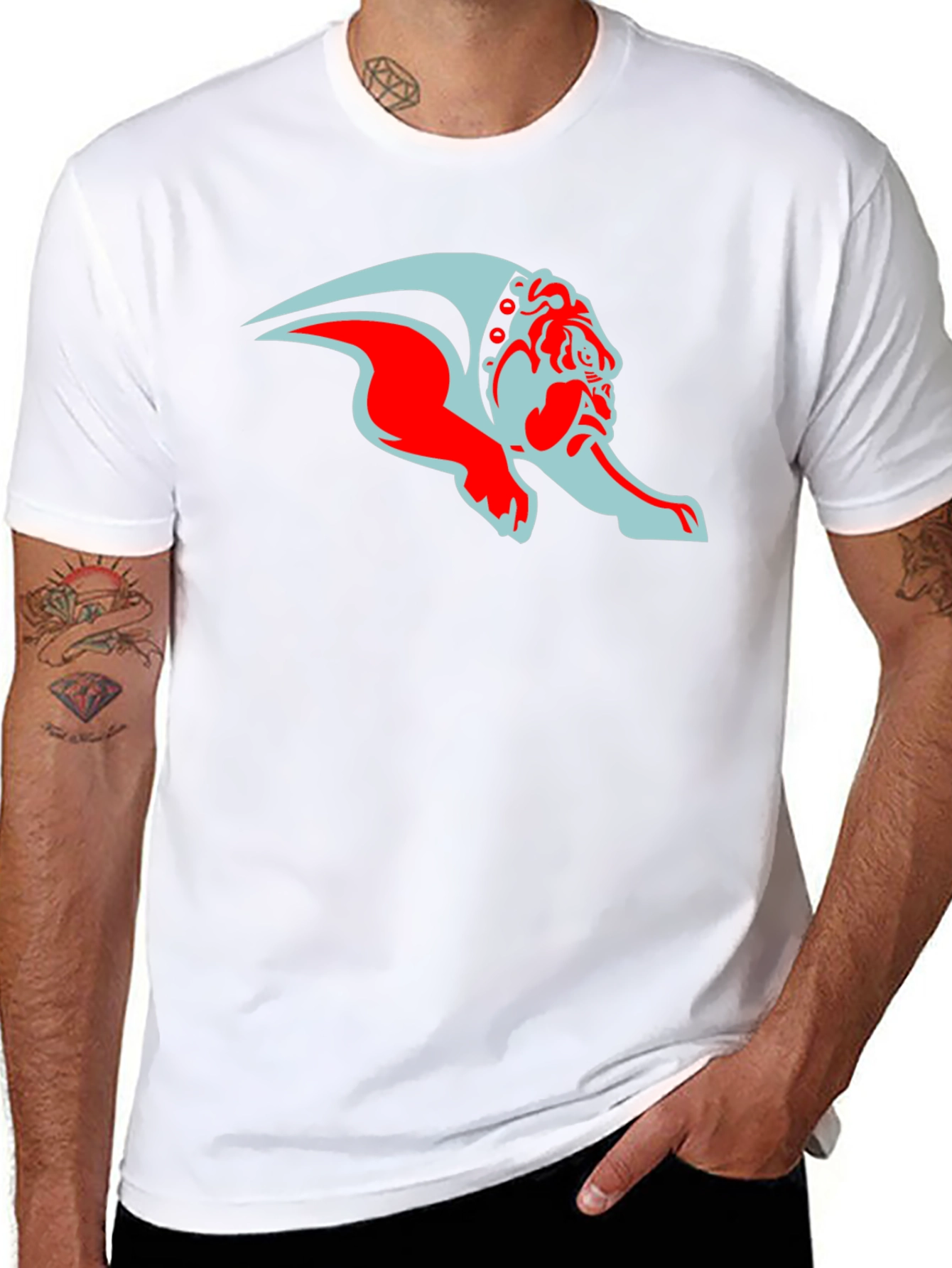 Graphic Print Tee - Bulldog