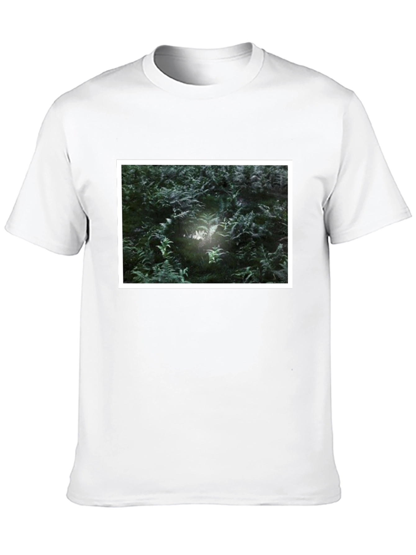Nature Scene Black T-Shirt