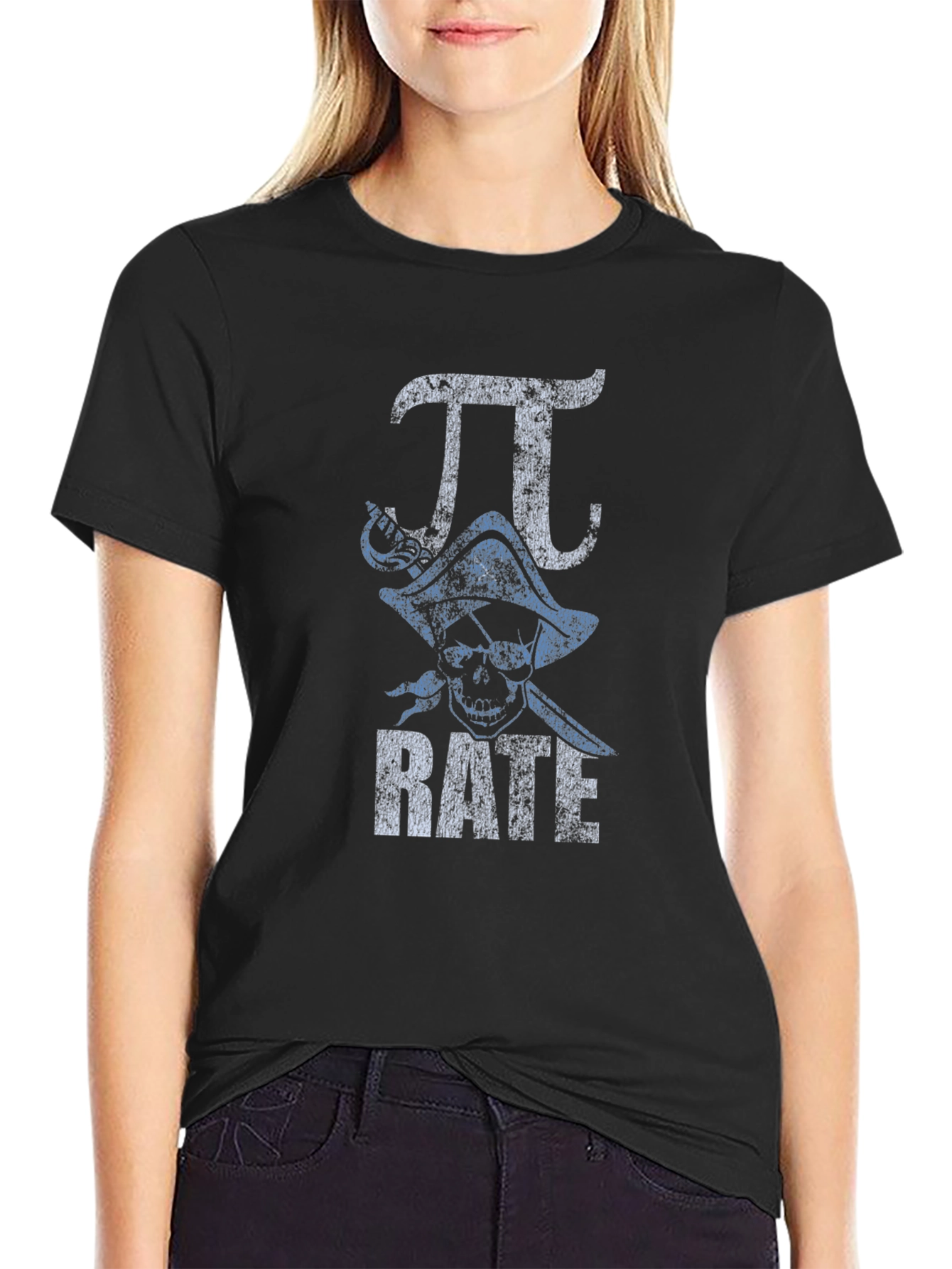 Pirate Pi Rate T-Shirt - Funny Math Pun Shirt