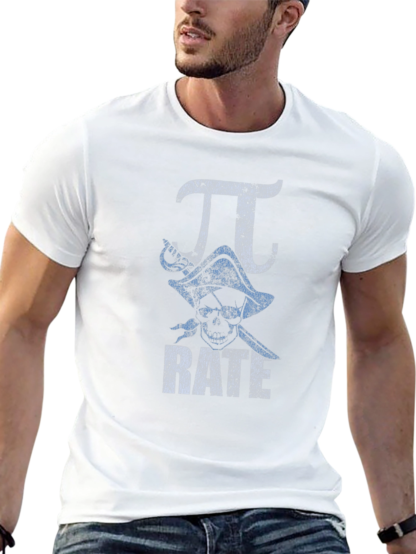 Pirate Pi Rate T-Shirt - Funny Math Pun Shirt