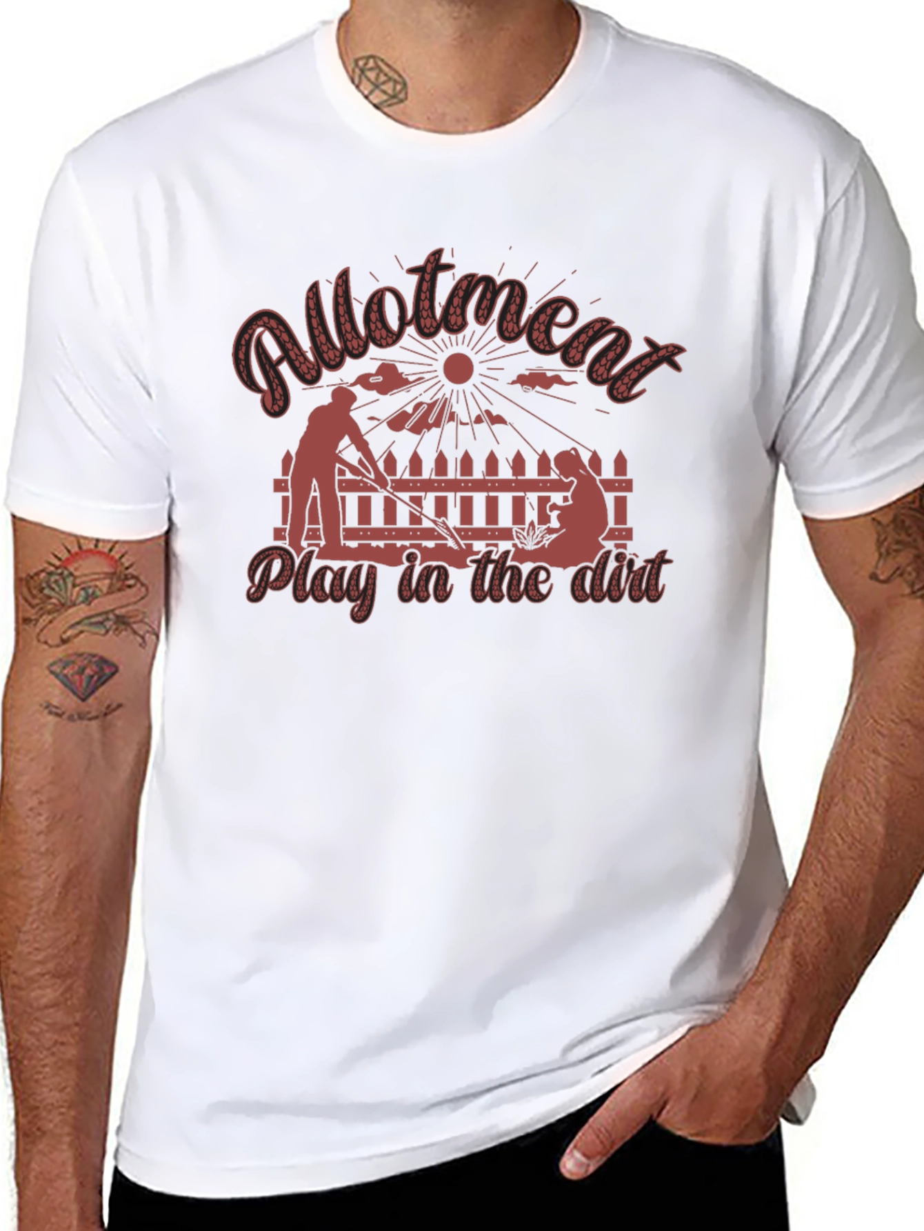 Allotment Gardening T-Shirt: Play in the Dirt