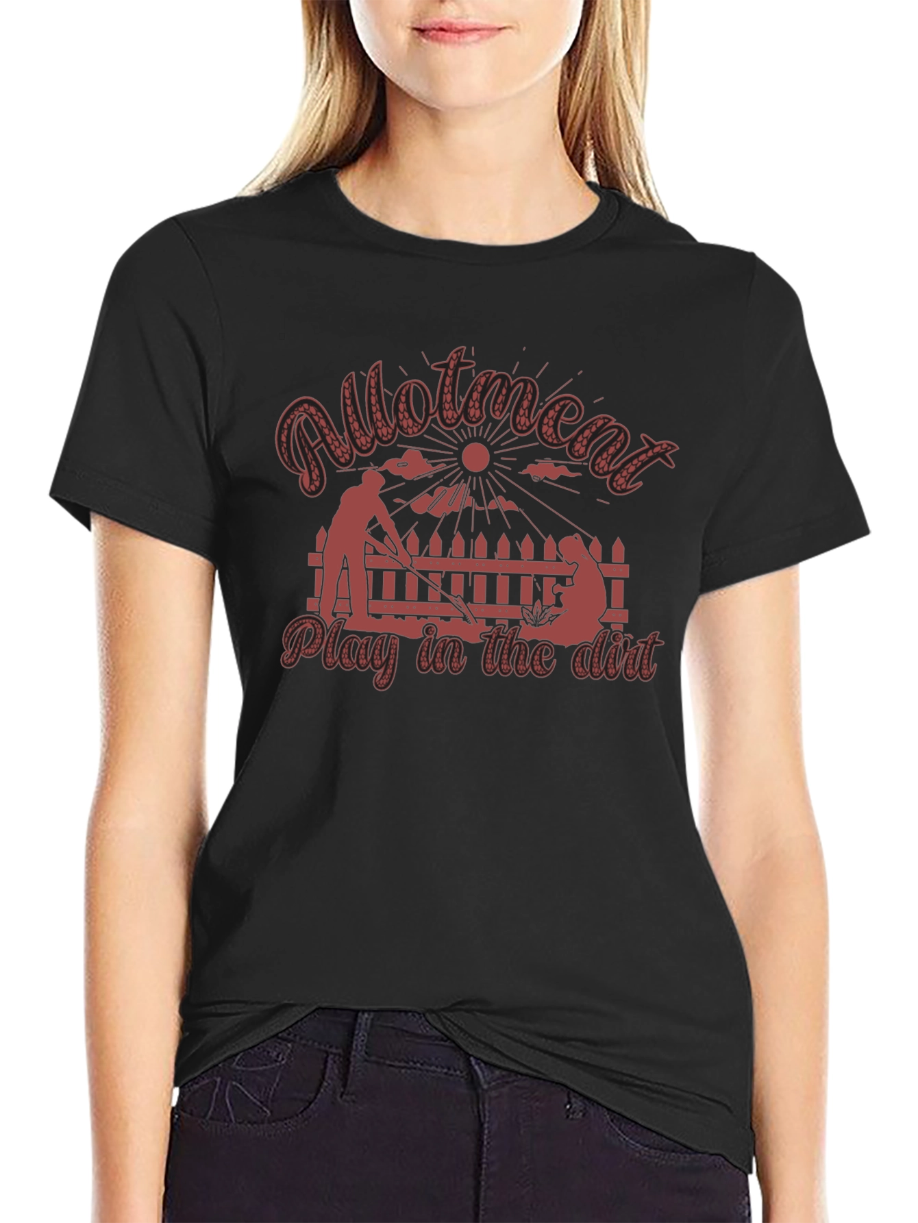 Allotment Gardening T-Shirt: Play in the Dirt