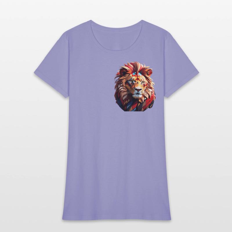 Featured Polygonal Lion