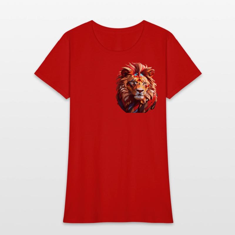 Featured Polygonal Lion