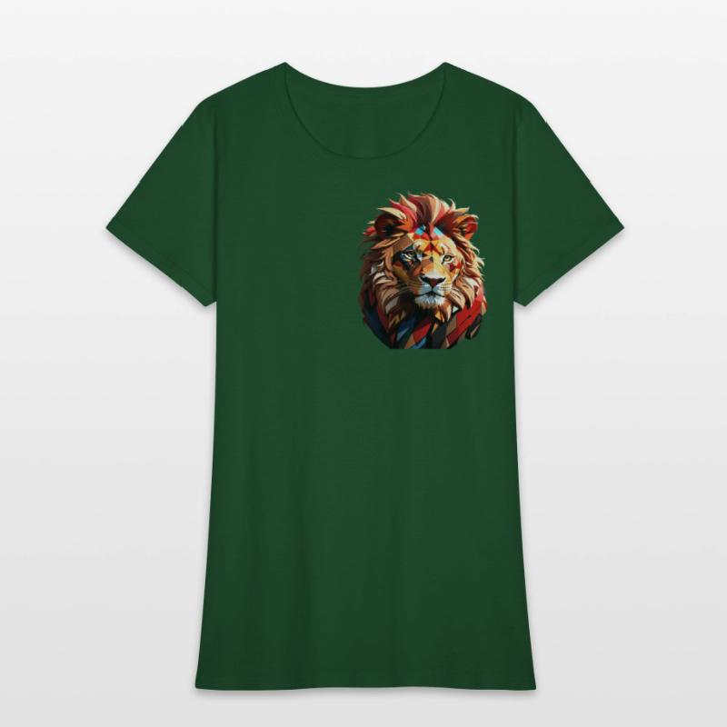 Featured Polygonal Lion