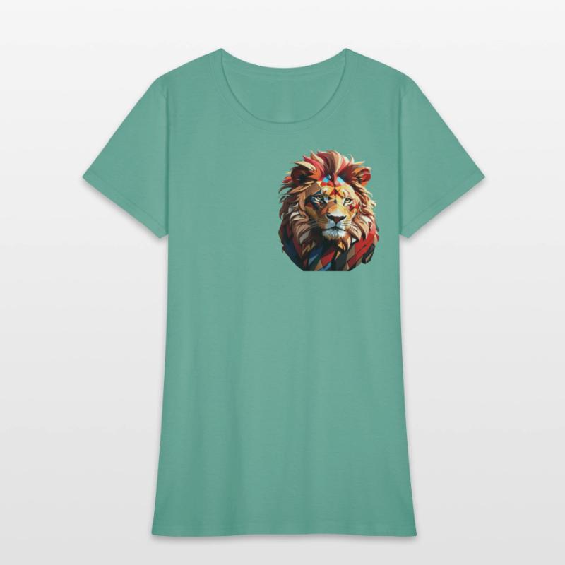 Featured Polygonal Lion