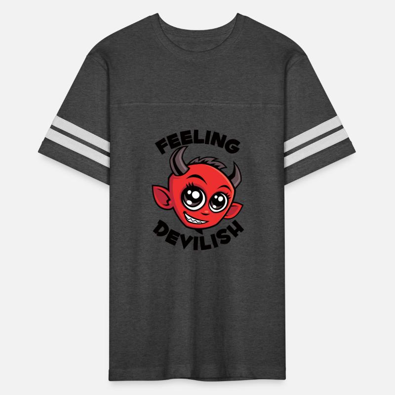 Feeling Devilish Cute Smiling Devil