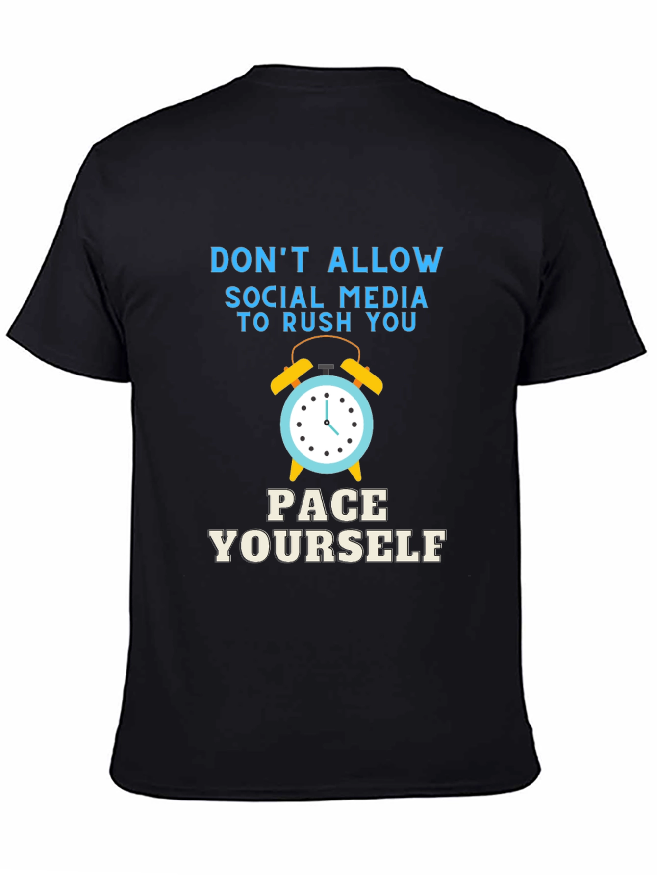 Pace Yourself Social Media T-Shirt
