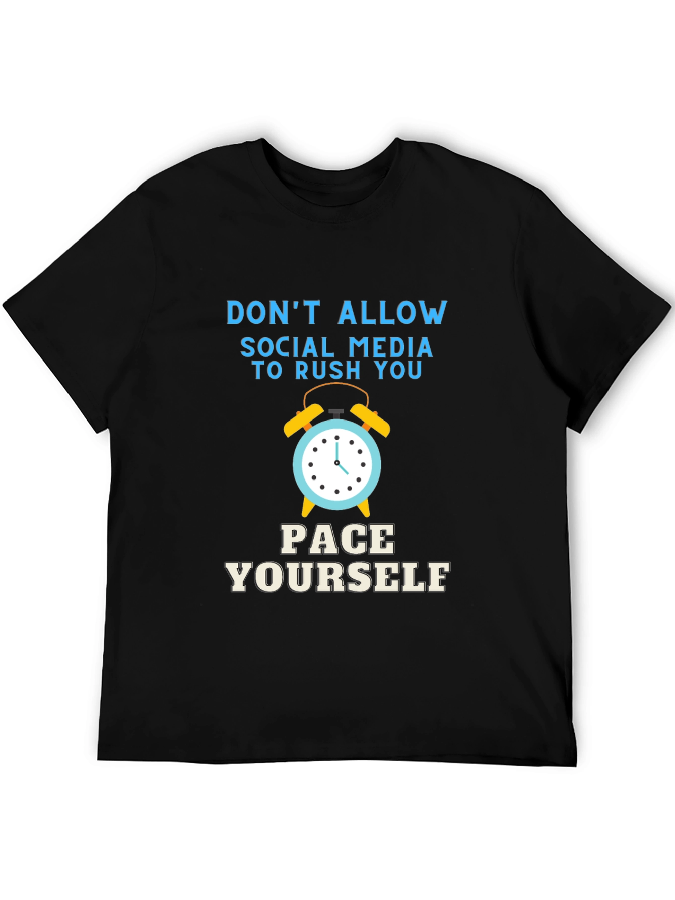 Pace Yourself Social Media T-Shirt
