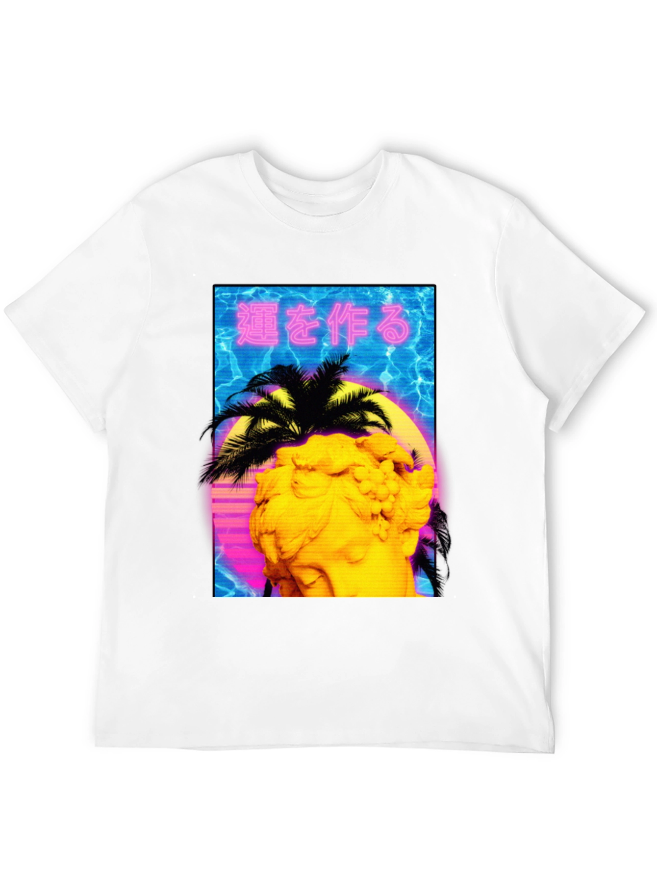Vaporwave Statue Graphic Tee