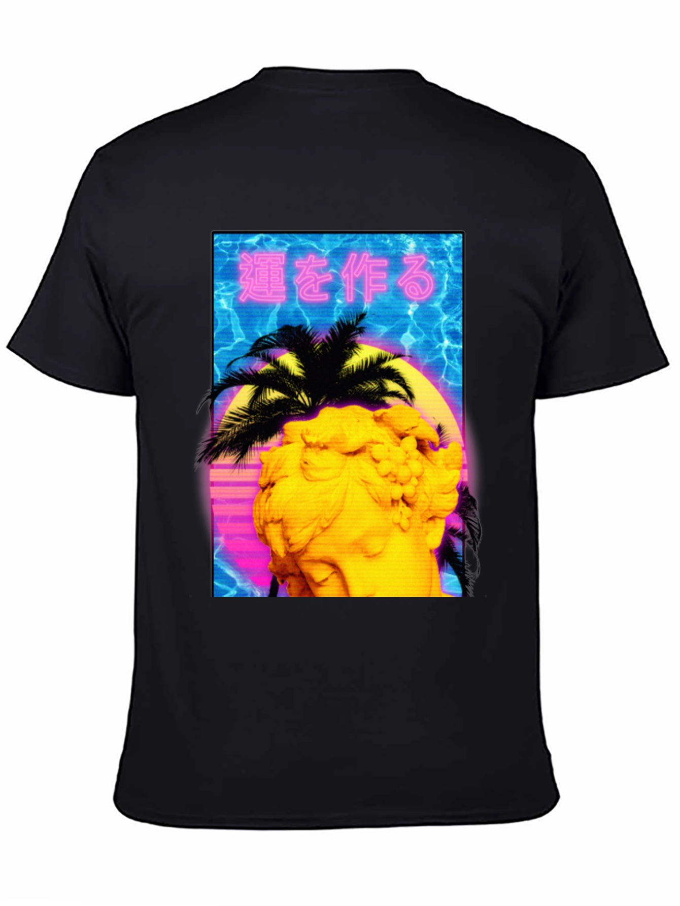 Vaporwave Statue Graphic Tee