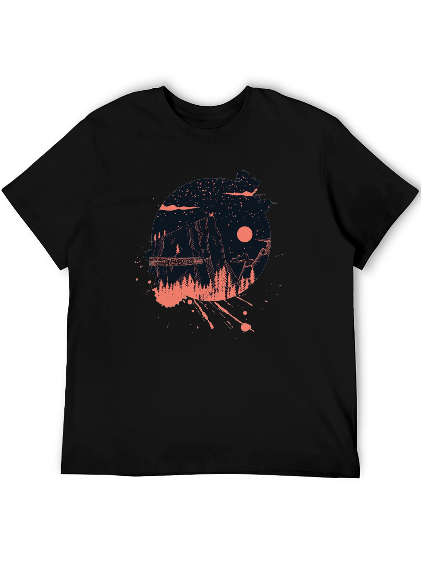 One Red Fox Graphic Tee - Adventure Awaits
