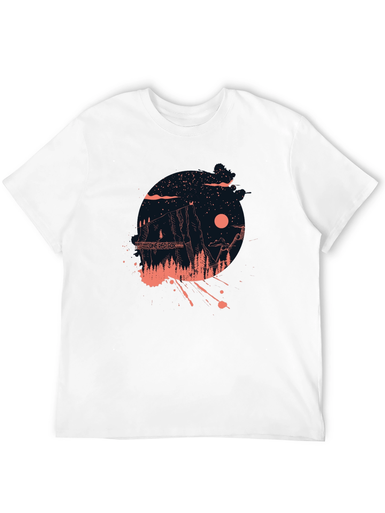 One Red Fox Graphic Tee - Adventure Awaits