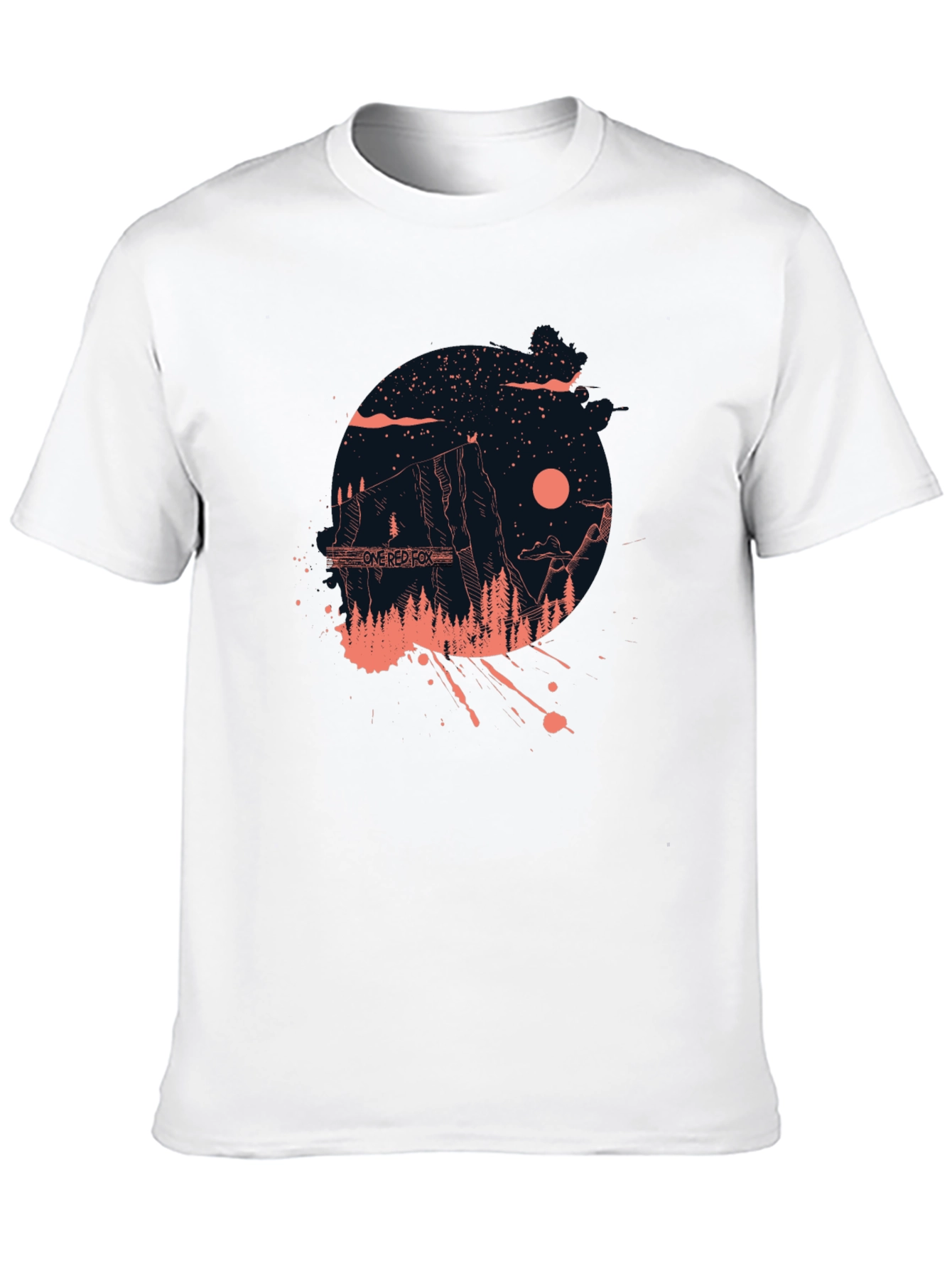 One Red Fox Graphic Tee - Adventure Awaits
