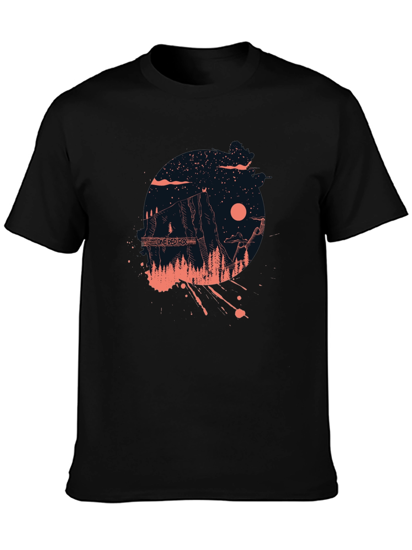 One Red Fox Graphic Tee - Adventure Awaits