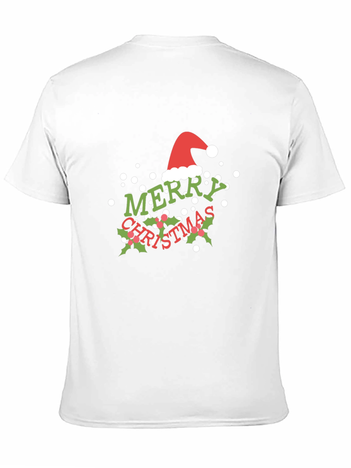 Festive Merry Christmas Graphic Tee