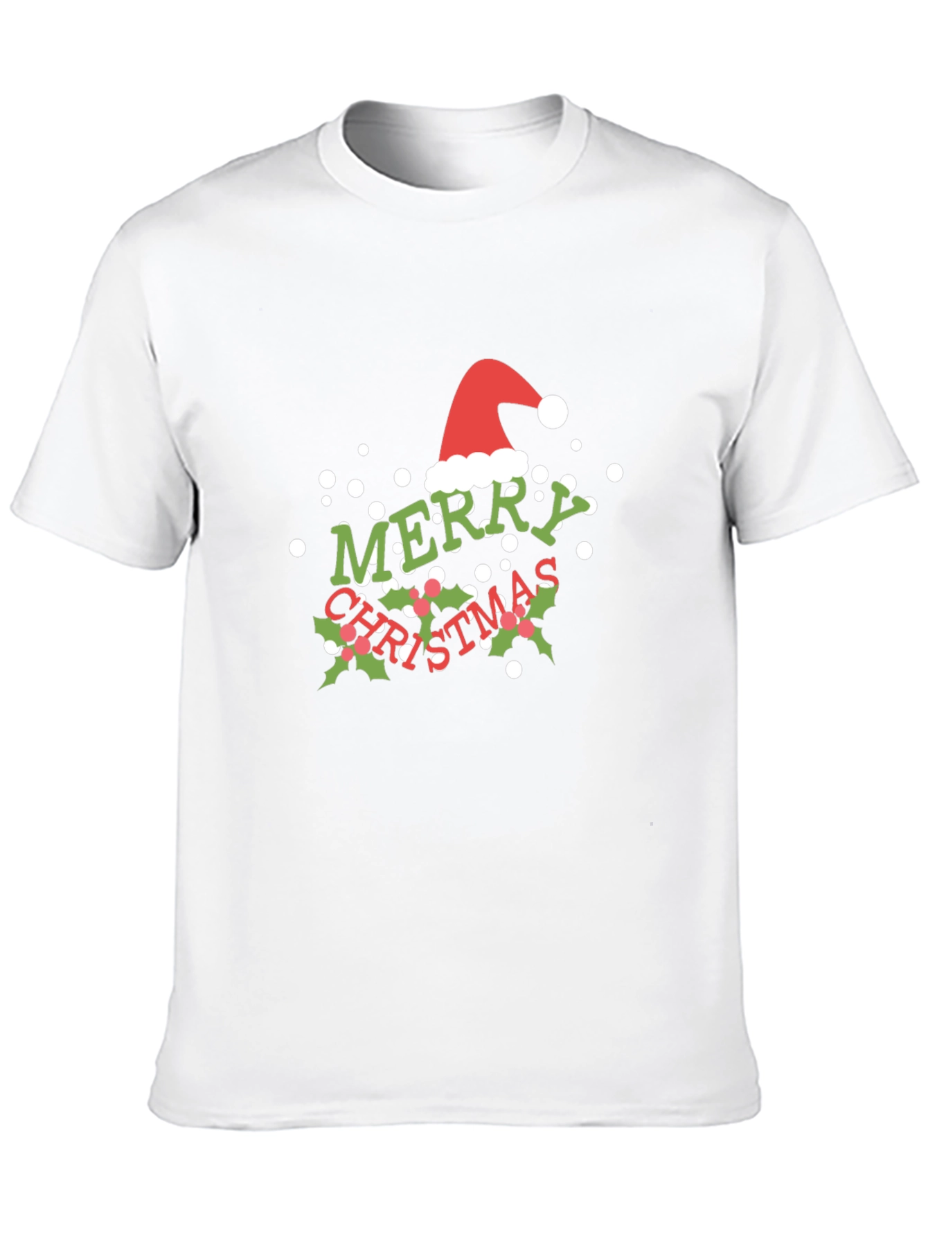 Festive Merry Christmas Graphic Tee