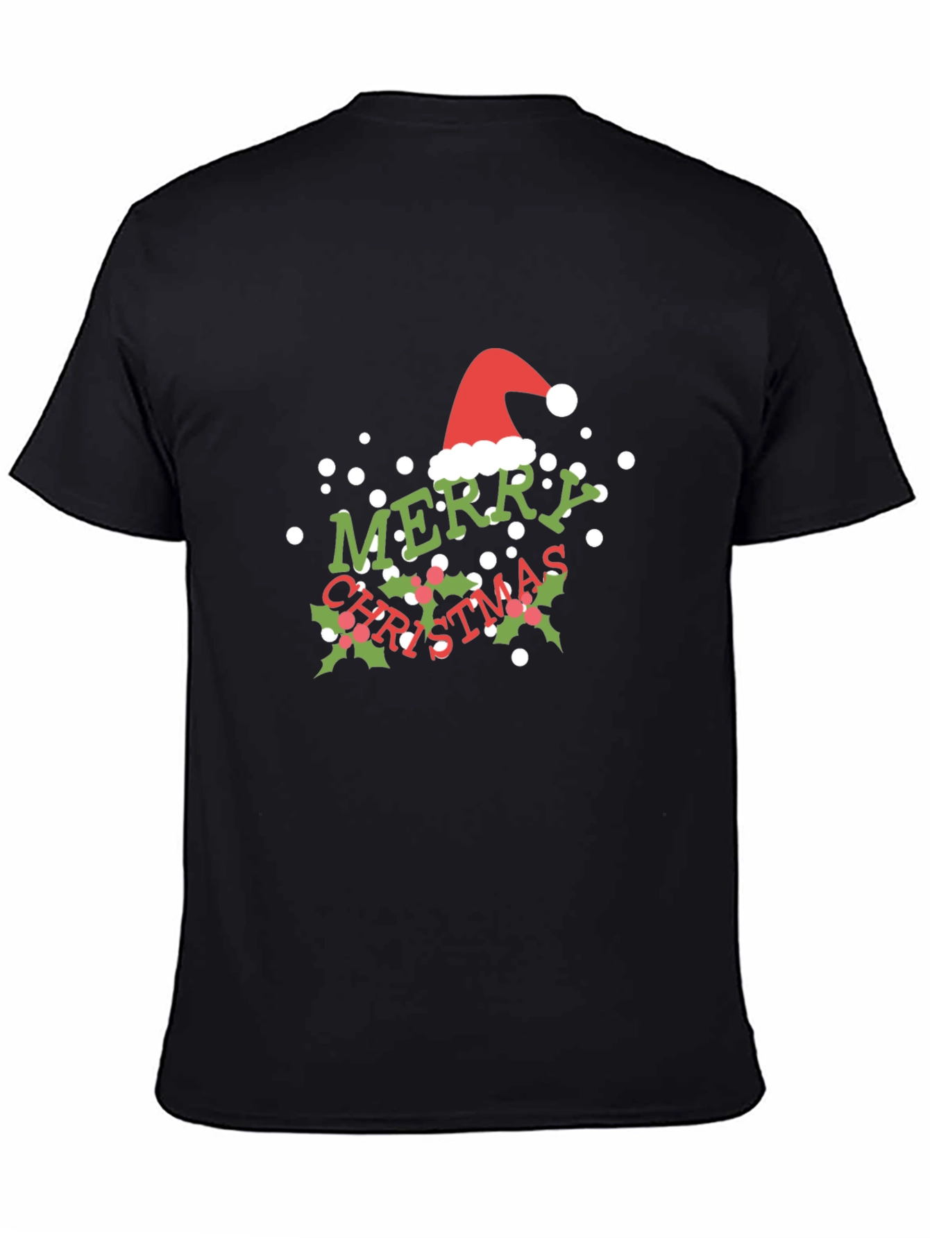 Festive Merry Christmas Graphic Tee