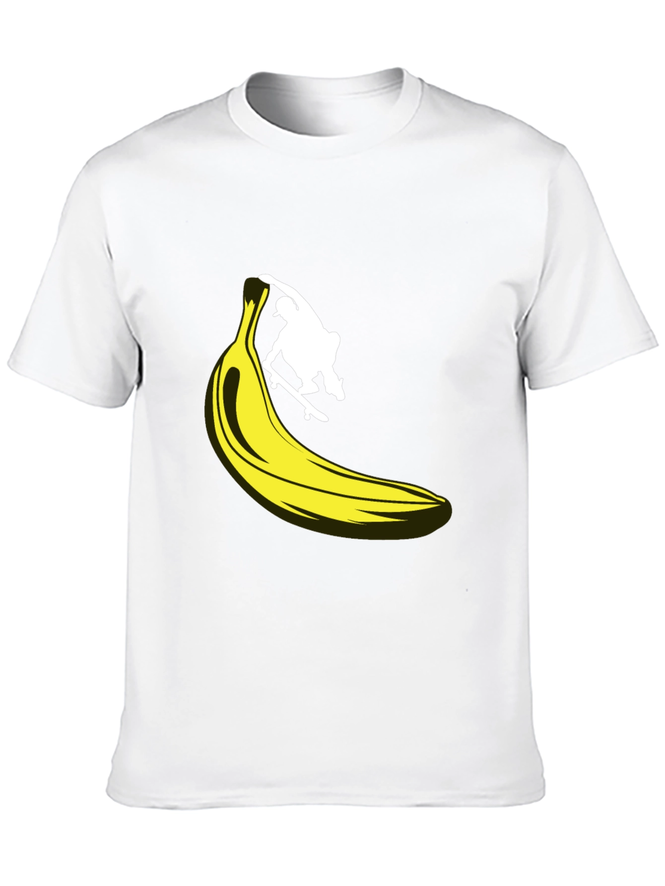 Banana Skateboarder Graphic T-Shirt