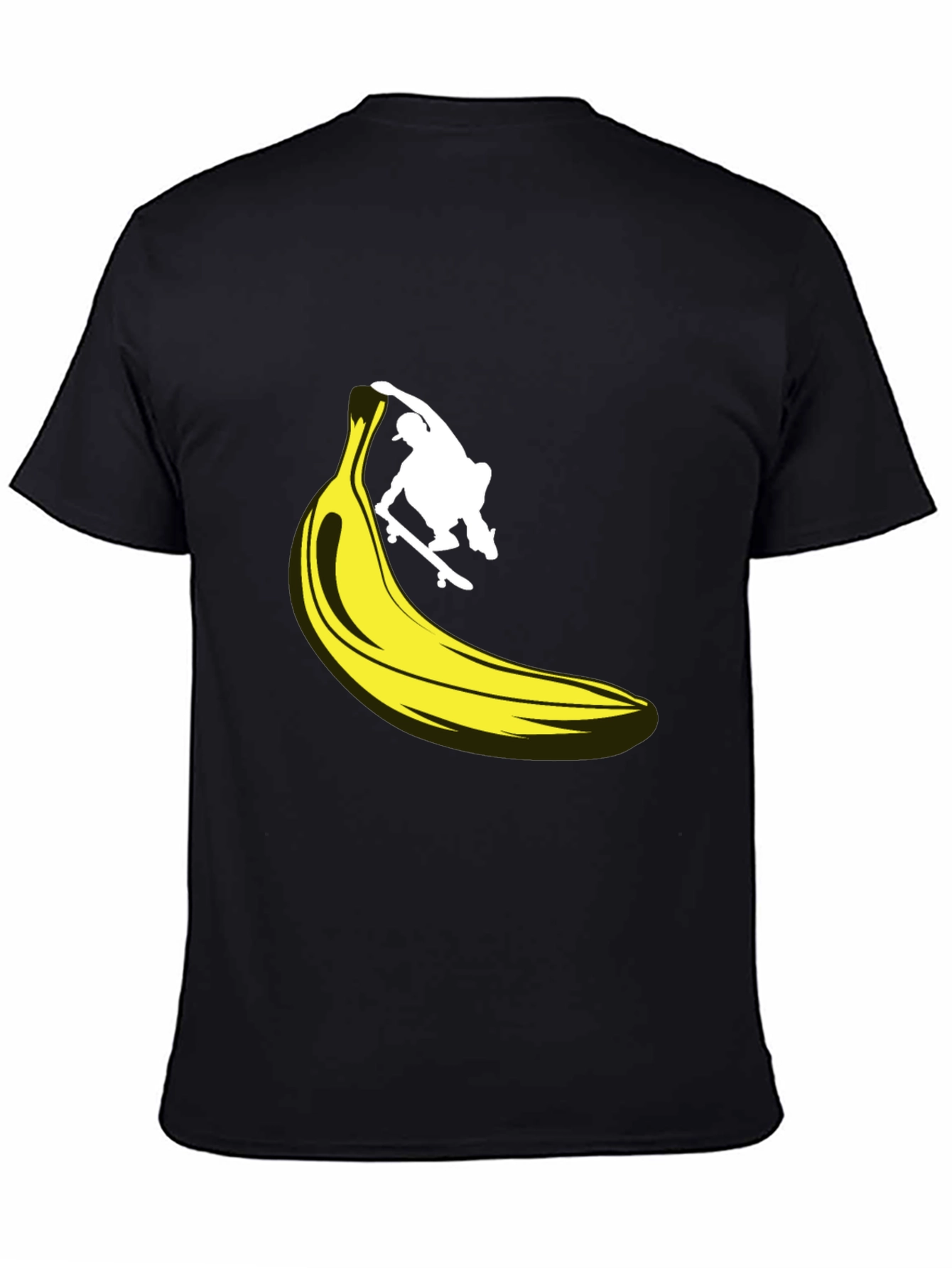 Banana Skateboarder Graphic T-Shirt