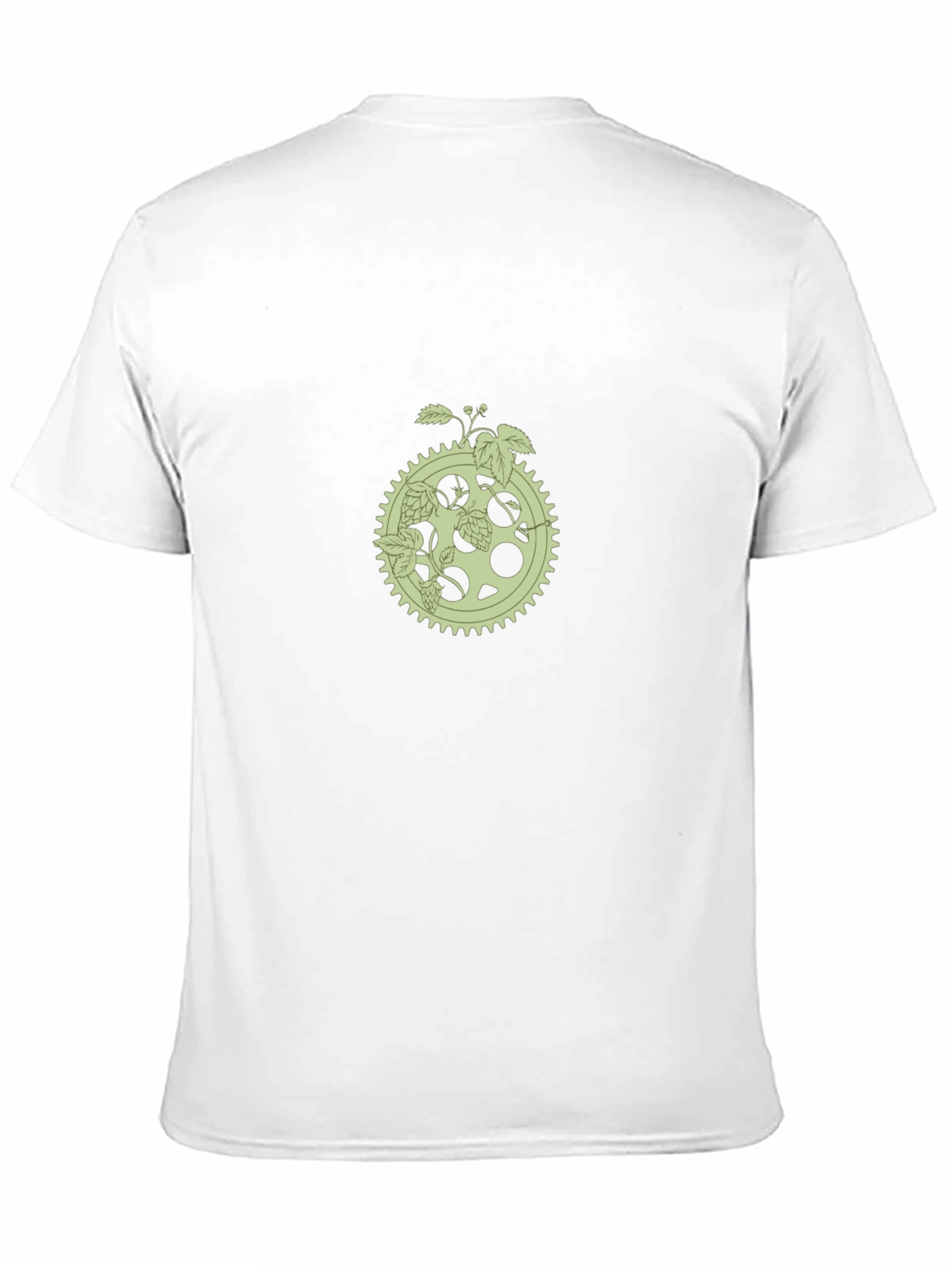 Hop Gear Graphic Tee - Soft Black Cotton T-Shirt