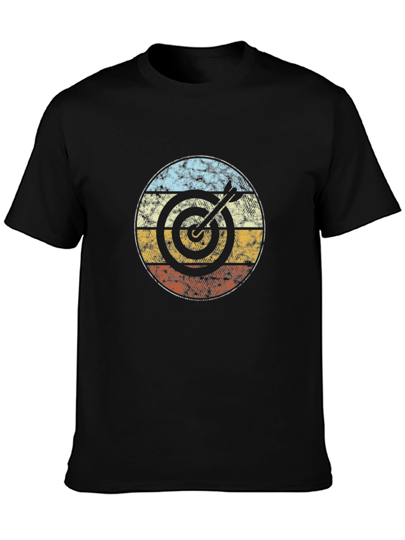 Retro Target T-Shirt - Bullseye Design