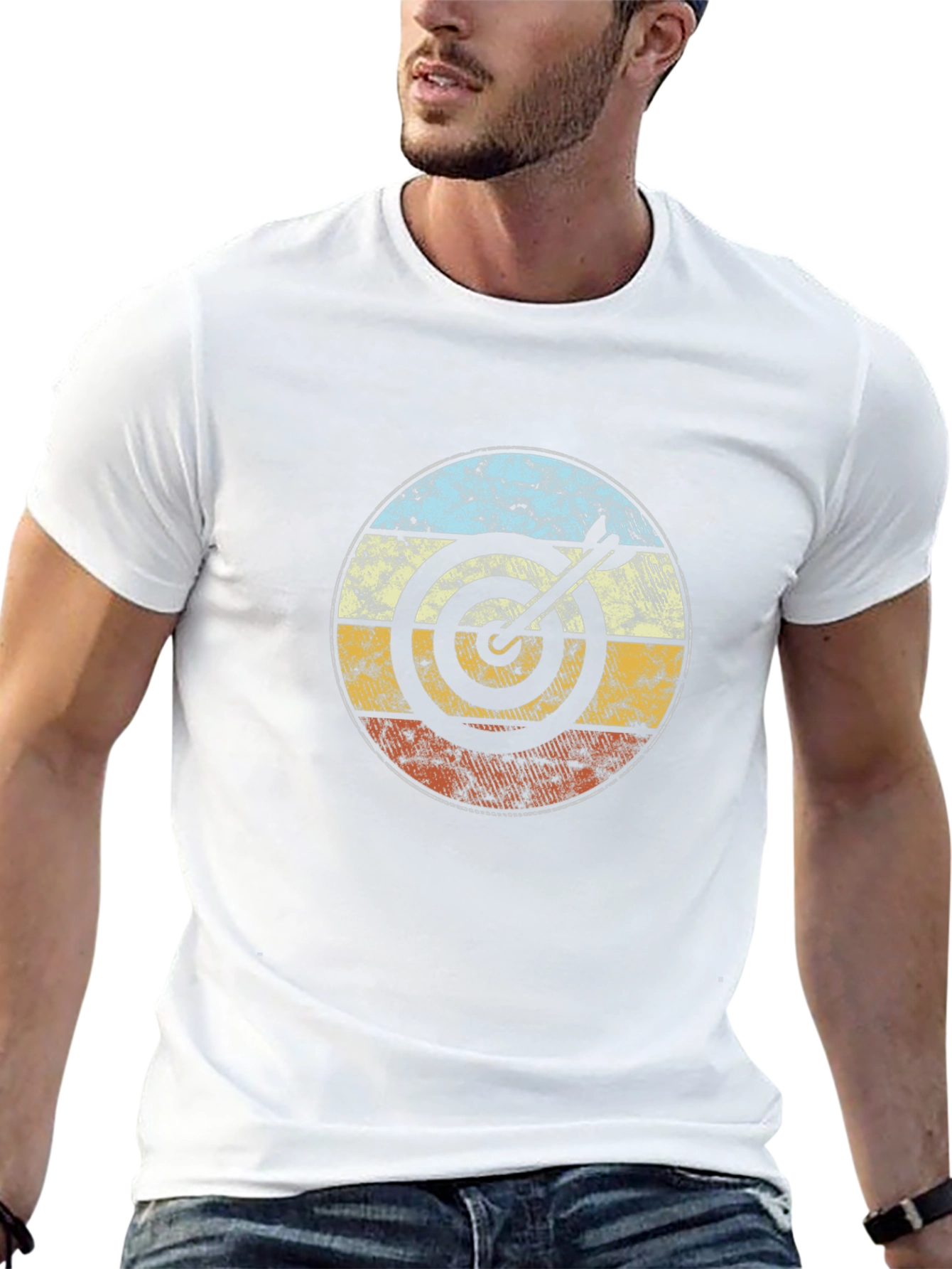 Retro Target T-Shirt - Bullseye Design