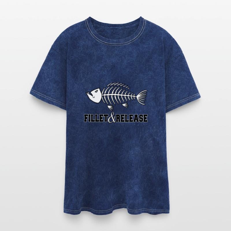 Fillet And Release Fish Bones Fish Fisherman