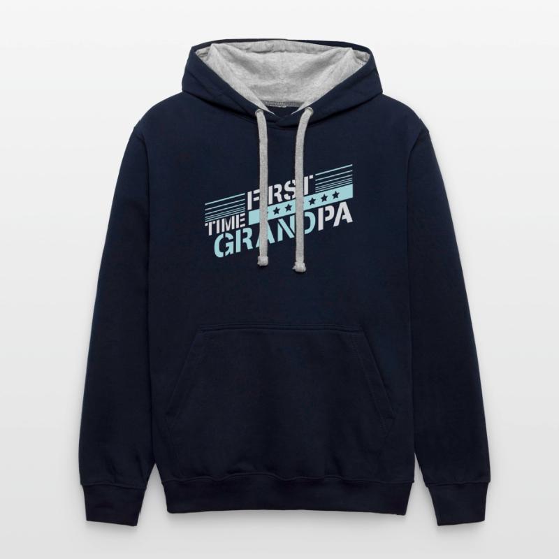 First Time Grandpa Deluxe Best Super Grandfather