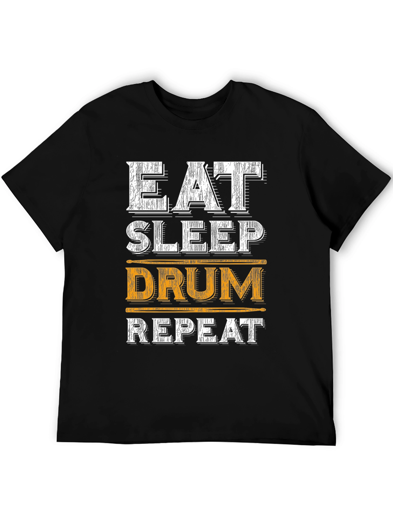 Eat Sleep Drum Repeat Graphic Tee