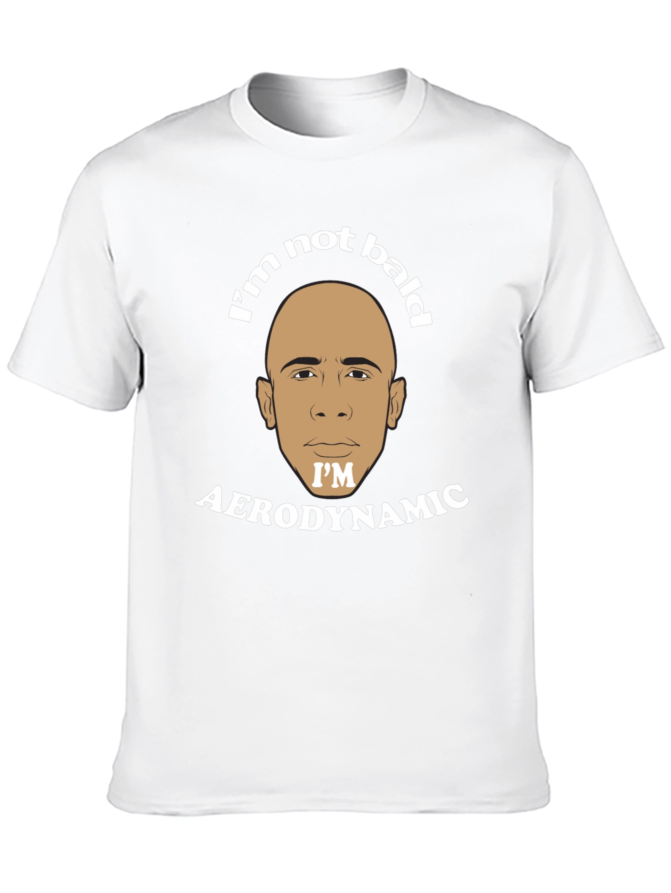 Im Not Bald Im Aerodynamic Graphic T-Shirt