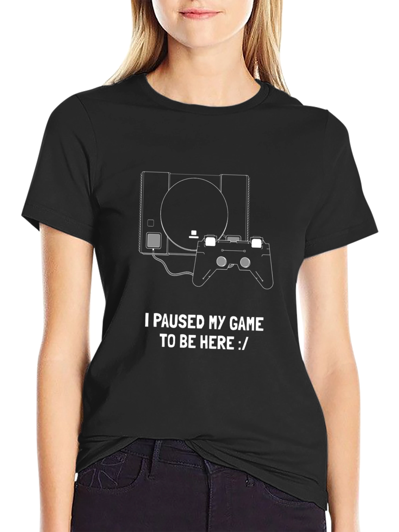 Paused My Game T-Shirt - Gamer Style Tee