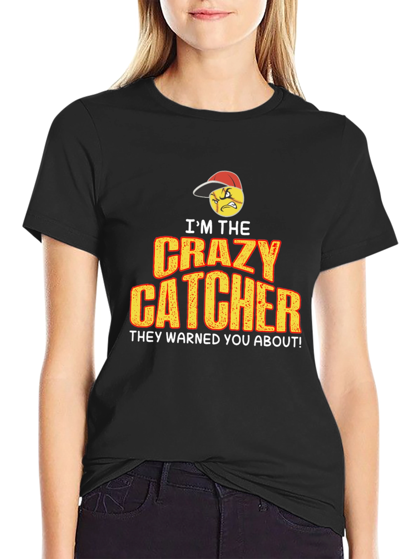 Crazy Catcher Graphic Tee