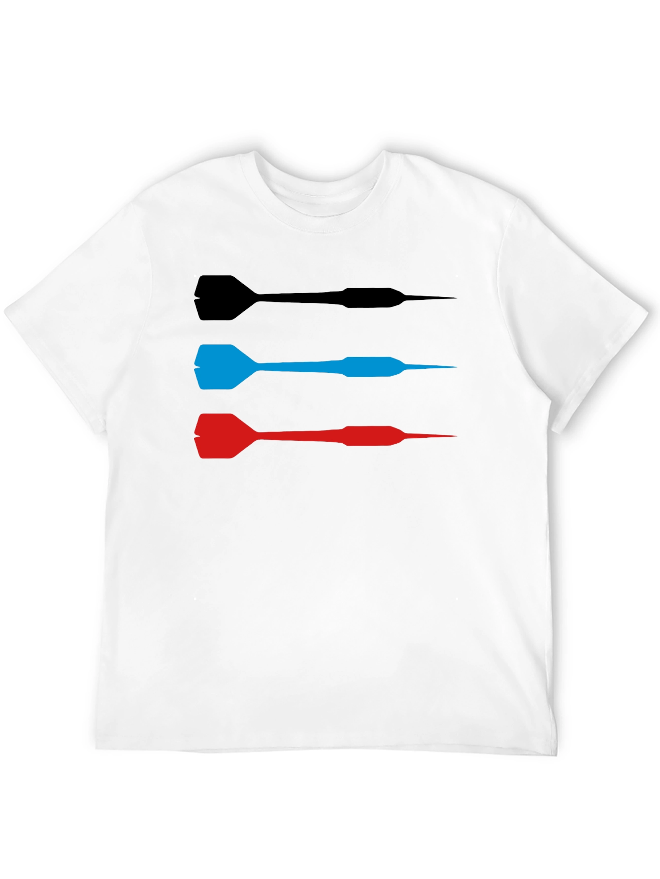 Dart Arrow T-Shirt - Black Tee with Dart Design
