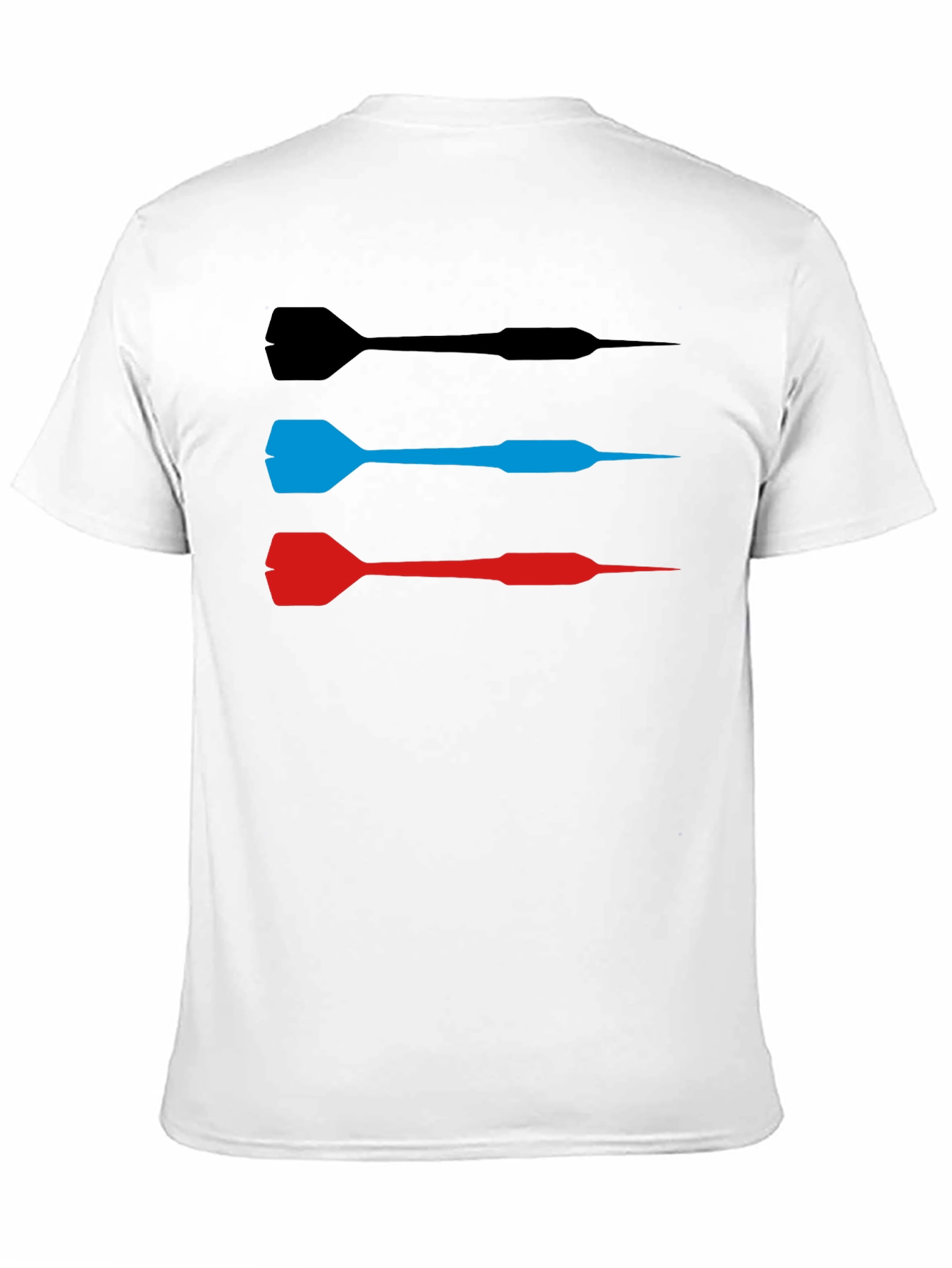 Dart Arrow T-Shirt - Black Tee with Dart Design