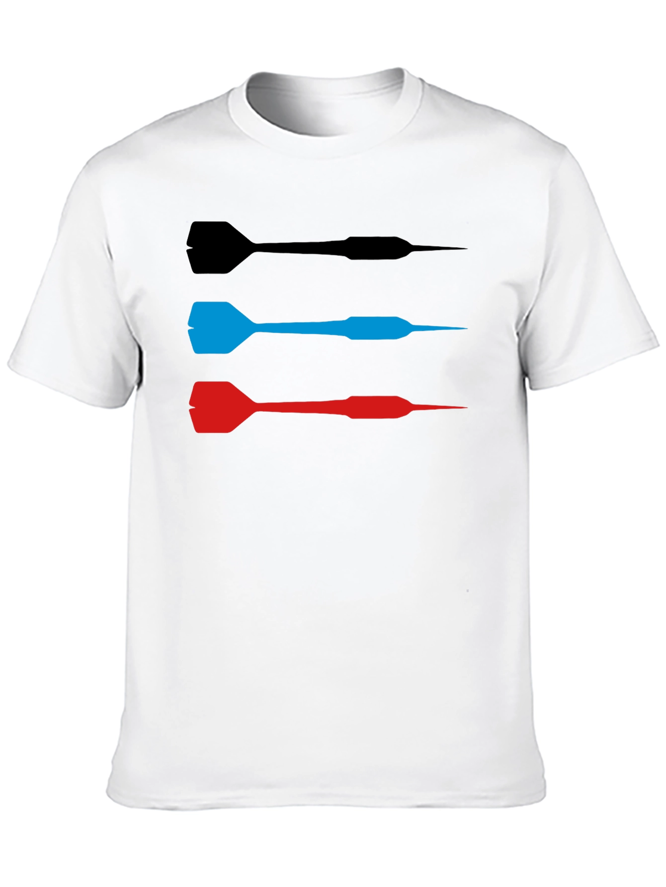 Dart Arrow T-Shirt - Black Tee with Dart Design
