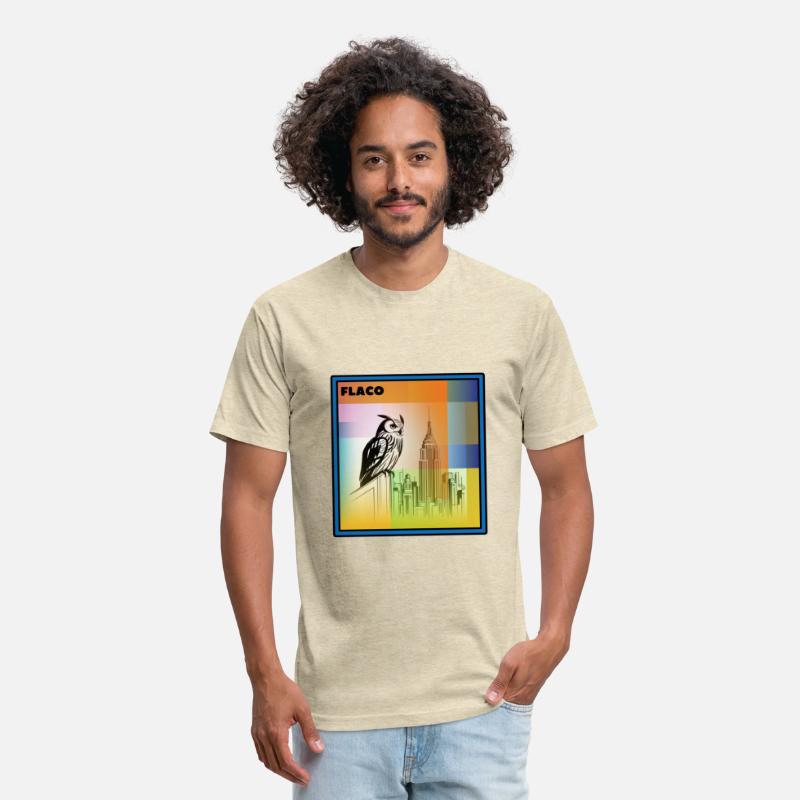 Flaco the Owl Colorblock CIty Design