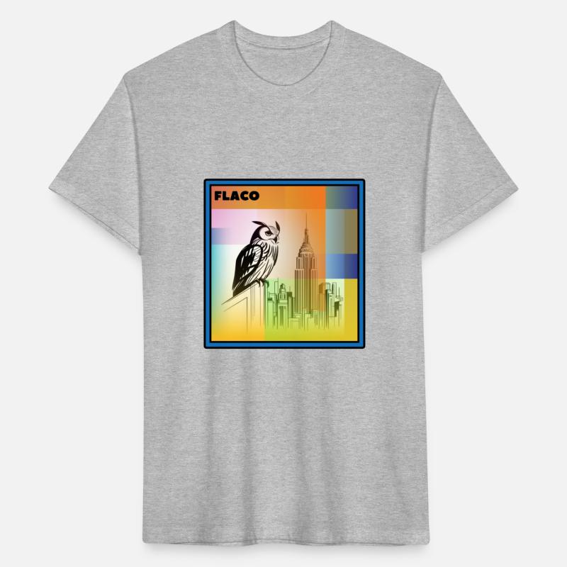 Flaco the Owl Colorblock CIty Design