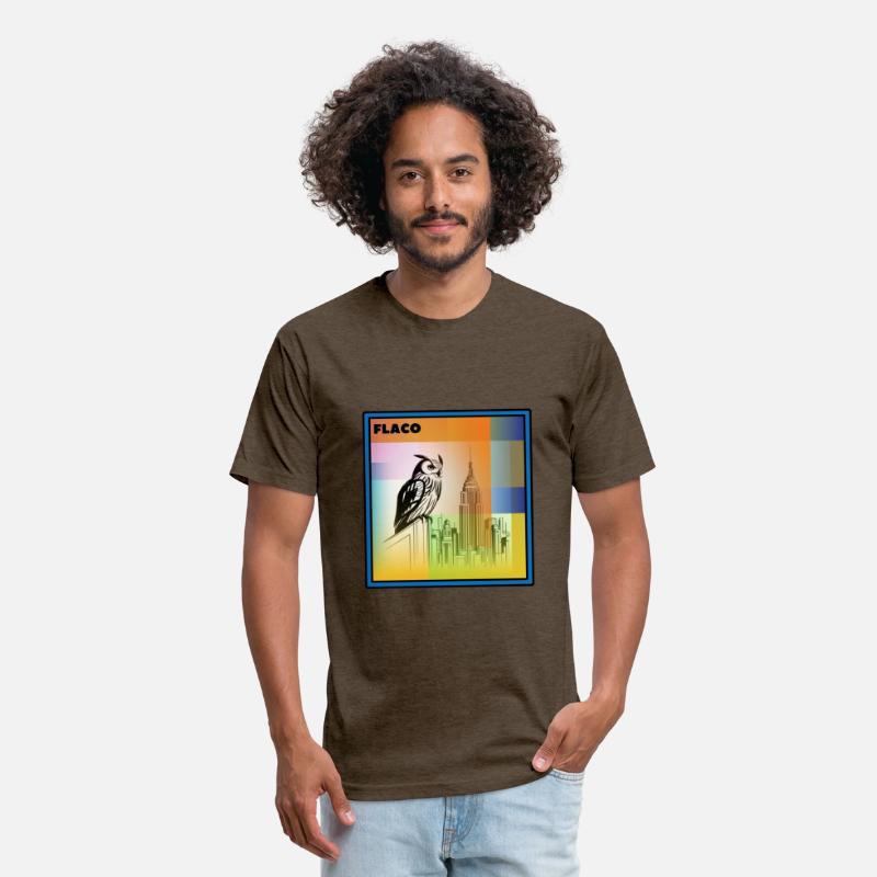 Flaco the Owl Colorblock CIty Design