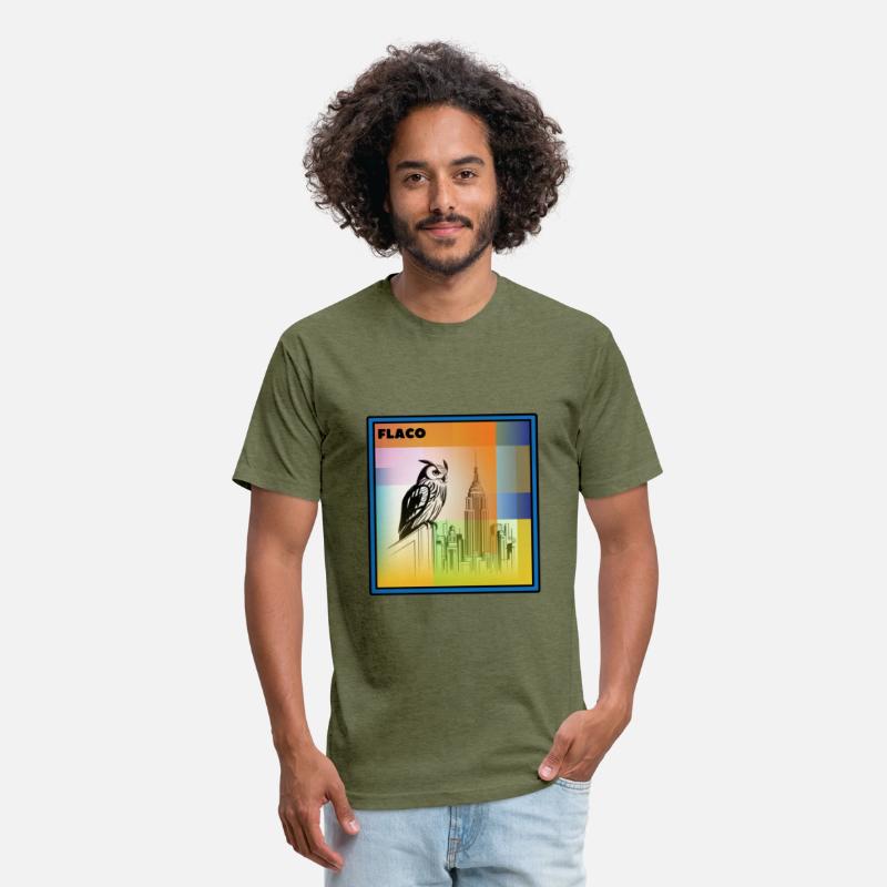 Flaco the Owl Colorblock CIty Design