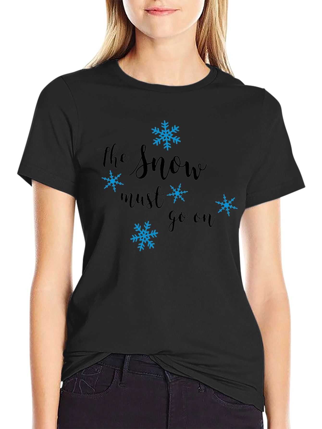 The Snow Must Go On Novelty Tee
