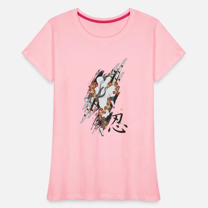 Floral Ninja Warrior Art