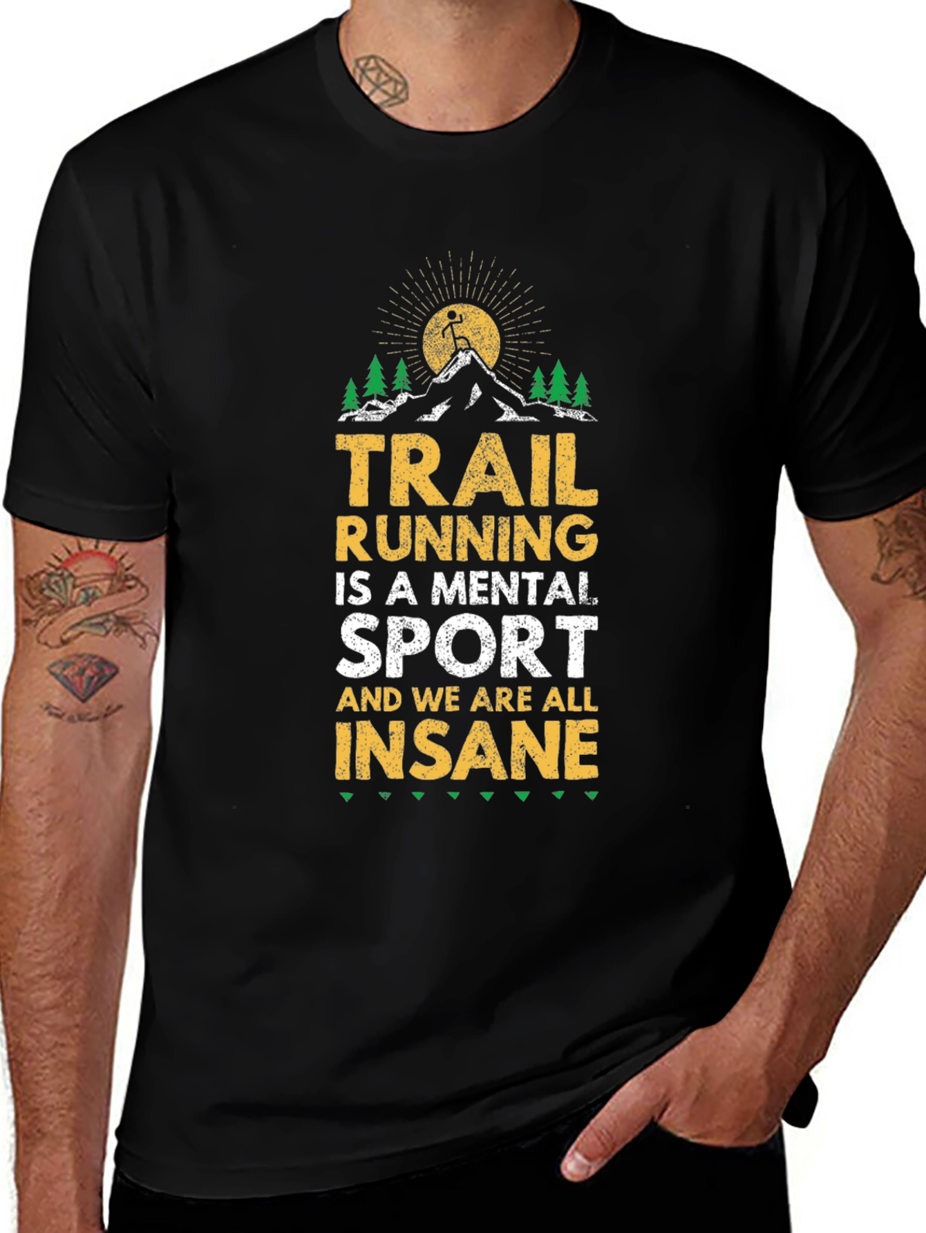 Trail Running Mental Sport Tee