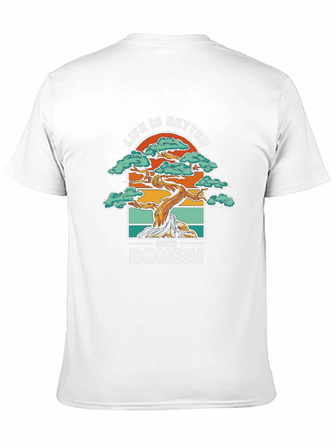 Life is Better with Bonsai Graphic T-Shirt